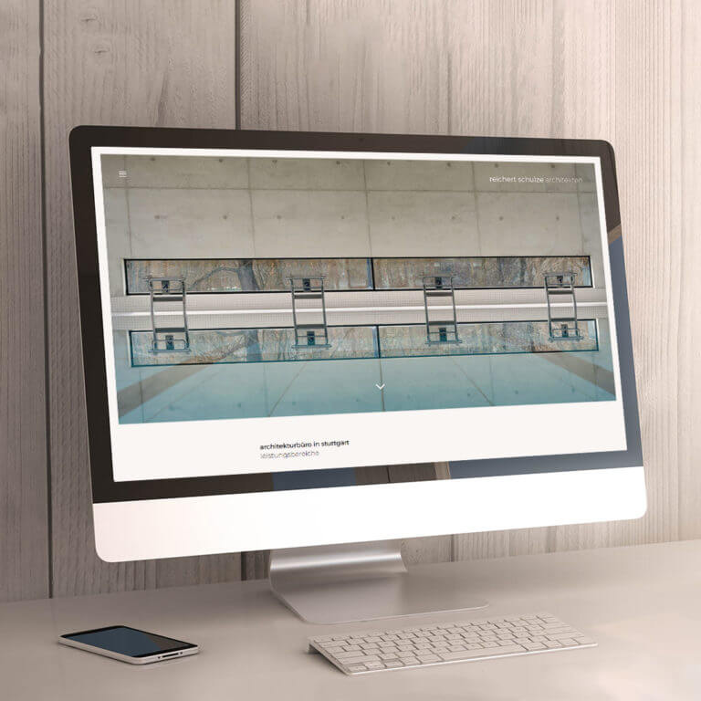 Relaunch einer Architekten-Webseite – Design, Layout und Inhalte